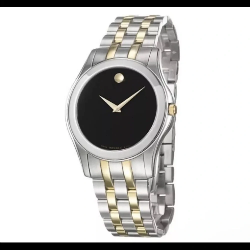 MOVADO Swiss Quartz All Steel Women’s Watch New Battery #184